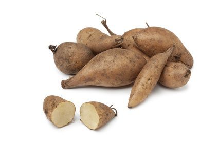 Fresh Yacon roots